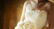 Цвет айвори – отличное решение для свадебного платья
