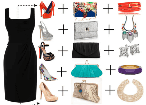 How to choose shoes for a black dress, which ones are suitable