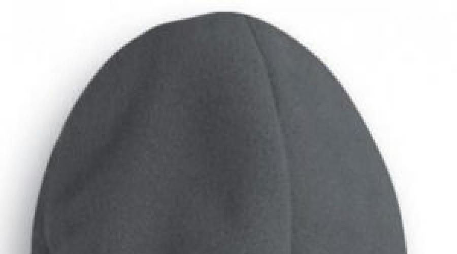 Форма чоловічий полегшений вушанки 58 розмір.  Прості форми шапок з флісу