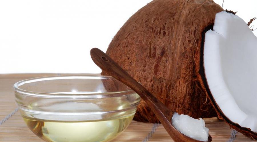 Kokosová pleťová maska.  Masky na vlasy s kokosovým olejem