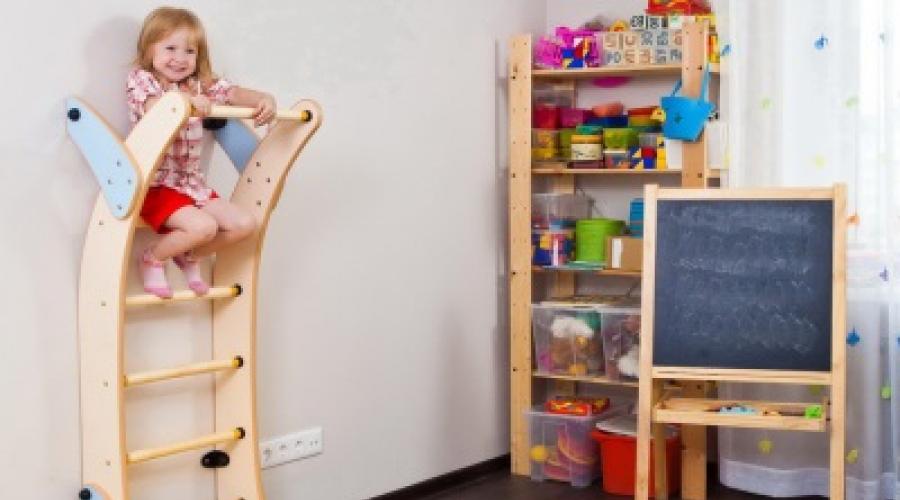 Шведская стенка для детей в квартиру – спорткомплекс каждому ребенку. Детские шведские стенки для дома Шведская стенка для детей в квартиру