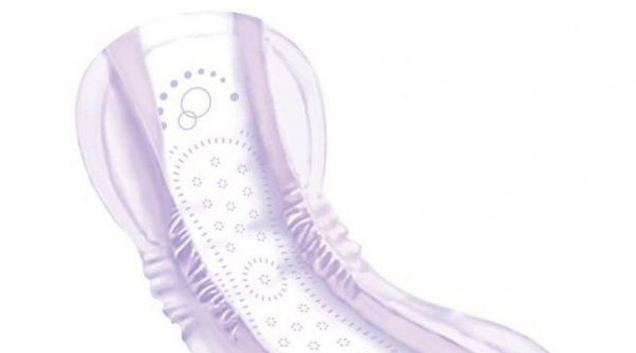 Hygienické vložky pro ženy s inkontinencí moči.  Urologické vložky pro ženy: objednání, výběr, použití