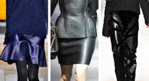 As melhores ideias de moda com o que vestir com uma saia de couro