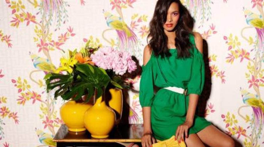 Зелена сукня: з чим носити?  Особливості вибору «свого» відтінку