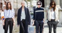 Leather pants: modern styles, what to wear correctly